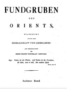 Auszüge aus dem persischen Werke ʿAjāʾib al-makhlūqāt wa gharāʾib al-mawjūdāt d. i. das Buch der Edelsteine, von Mohammed Ben Manssur
